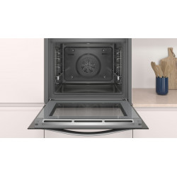 Horno Balay 3HB2030X0 - A, 66L, Hidrolítica Control Comfort, 7 Funciones, Display Táctil, Ventilador, Inox, Negro 226821