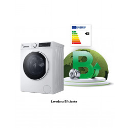 LG Lavadora LG F4WR6009A0W - 9kg, 1400 rpm, Clase A-10%, TurboWash360, Vapor, 12 Programas, Blanco