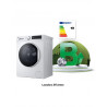 LG Lavadora LG F4WR6009A0W - 9kg, 1400 rpm, Clase A-10%, TurboWash360, Vapor, 12 Programas, Blanco