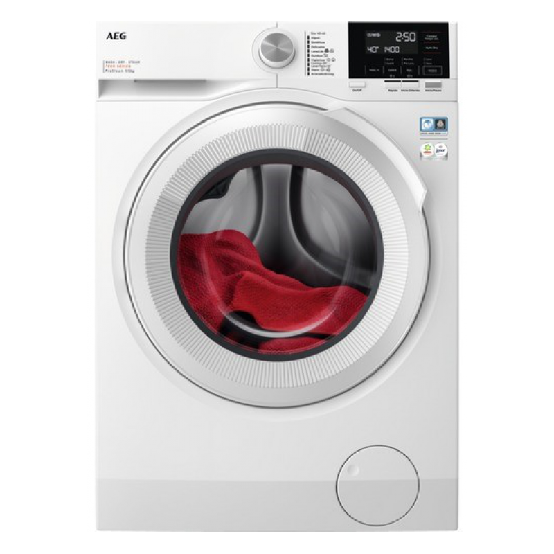 LavadoraSecadora AEG LWR7194M2B - Clase D, Lava 9kg, Seca 5kg, Vapor, PreciseLoad, DualSense 260202