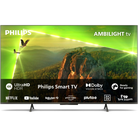 PHILIPS TV LED 43" 50" 55" 65" 75" 43PUS8118 UHD SMART TV AMBILIGHT 263775