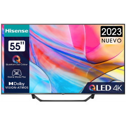 HISENSE TV LED 55" 55A7KQ UHD QLED SMART TV HDR10+ 261521