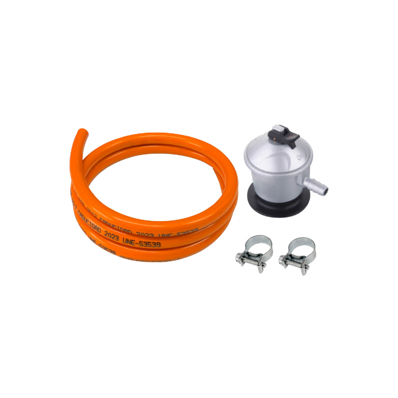 VITROKITCHEN REGULADOR GAS KIT500 + 1,5M TUB + 2ABRA. 253112 VITROKITCHEN REGULADOR GAS KIT500 + 1,5M TUB + 2ABRA. 253112