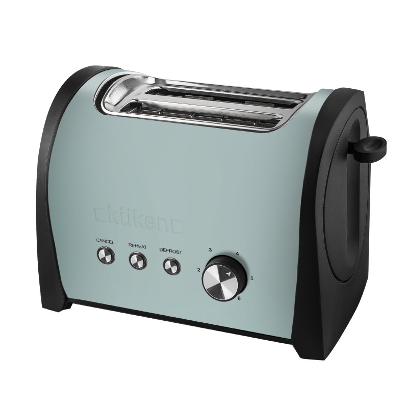 KUKEN TOSTADOR 33963 1000W 2R CORTA VINTAGE VERDE 266980