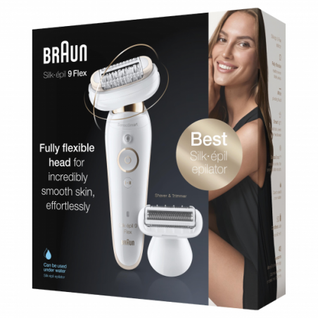 BRAUN DEPILADORA 9002 FLEX SENSOSMART MASAJE RASURA 236897