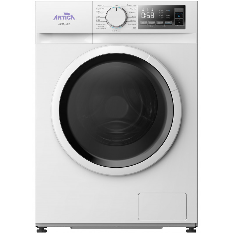 ARTICA LAVADORA 8Kg. AL81400A 1400R FUNCION VAPOR BCA 257039 ARTICA LAVADORA 8Kg. AL81400A 1400R FUNCION VAPOR BCA 257039