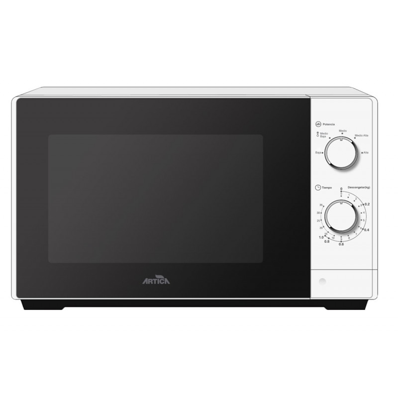 ARTICA MICROONDAS AMW210W 20L BLANCO 266554