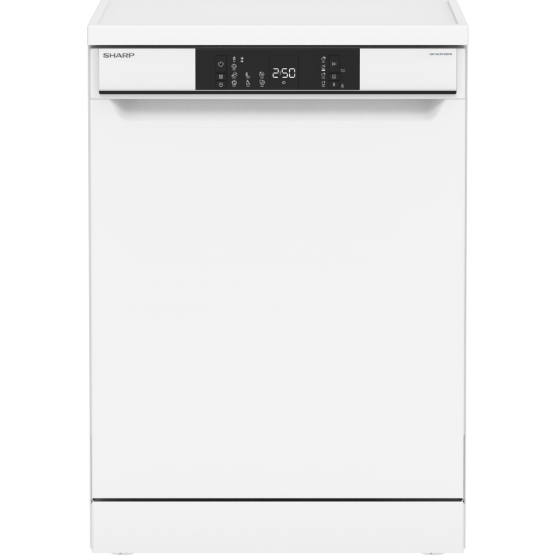 SHARP LAVAVAJILLAS (Cla. D) QWNA1FF49DWES 7P 14 SERVICIOS 49dBA DSP BCO 266204
