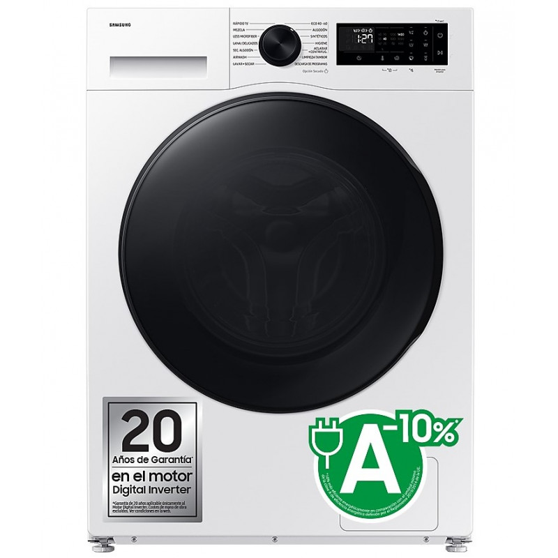 SAMSUNG LAVASECADORA 11/6Kg (Cla A) WD11DG5B15BEEC 1400RPM 276035 SAMSUNG LAVASECADORA 11/6Kg (Cla A) WD11DG5B15BEEC 1400RPM 276035