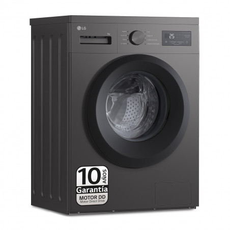 LG LAVADORA 9Kg. F4A1009NDK 1400R GRAFITO INV TAPA EXTRA 278878