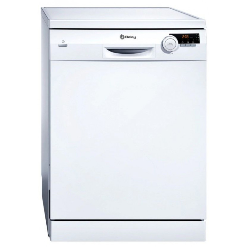 BALAY Lavavajillas (Cla.E) 3VS506BP, 60 cm , 12 servicios, Blanco, Display, 9,5 litros, programa 1 hora, pausa+carga .237075