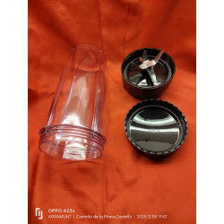 UFESA VASO BATIDORA GRANDE 0,8L. VASO+CUCHILLAS+TAPA BS2500 Nutriboom
