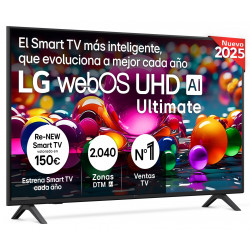 TV LG 50" LED 50UA75006LA - 4K Ultra HD, Smart TV WebOS 2025, Dolby Digital 20 W, HDR10 y HLG 286523