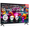 TV LG 55" LED 55UA75006LA - 4K Ultra HD, Smart TV WebOS25, Dolby Digital 20W, HDR10 y HLG 287254