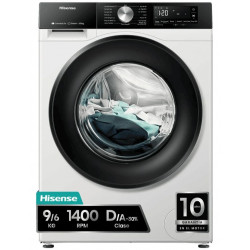 Lavasecadora Hisense WD3S9043BW3 - 9/6 kg, 1400 rpm, 15 Programas, Wifi, Blanco 276462