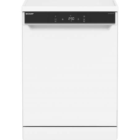 Lavavajillas Sharp QWNA35F44BW - Clase B, 3ª Bandeja, 9L, 44dB, 14 Servicios, 8 Programas, Blanco 252664