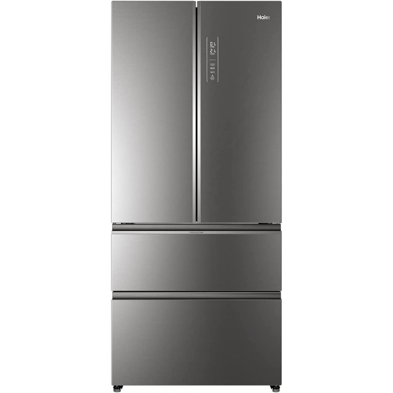 Frigorífico Americano Haier HB18FGSAAA - E, 190x83cm, 539 L, MultiFlow, Cajón 0ºC, Cristal Icónico 237521