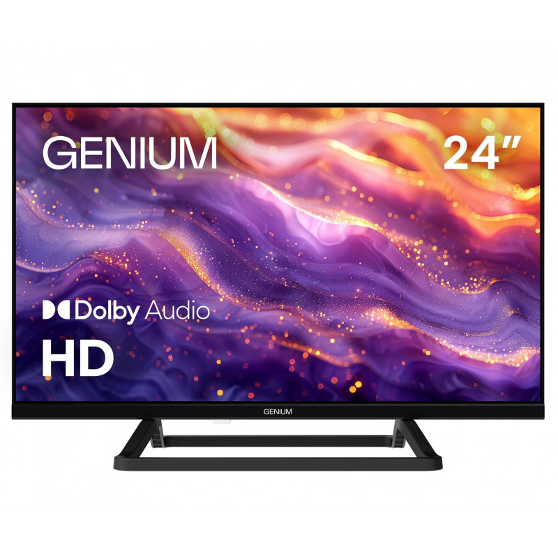 TV Genium 24" GTV24HD - HD, WebOS, Smart TV, HDR 10, Dolb 285802y Digital +, ThinQ/AirPlay 285802