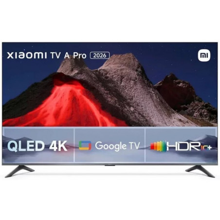 TV Xiaomi 43" QLED A Pro 2026 - 4K Ultra HD, Google TV, Dolby Audio 16W, HDR10