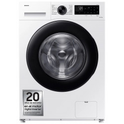 Lavadora Samsung WW80CGC04DAEEC - 8 kg, 1400 rpm, WiFi, Tecnología EcoBubble, Clase A