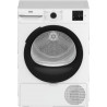 BEKO Secadora Bomba de Calor BM3T38230WB - 8 kg, 15 Programas, Clase D, Blanco