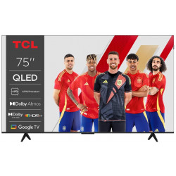 TV TCL 75" QLED 75P7K - 4K Ultra HD, Google TV, Dolby Atmos 20W, HDR10+ 282687