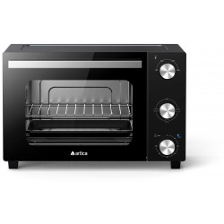 Horno de sobremesa Artica FLOWBAKE - 22L 1300W, 3 Modos, Temporizador, Puerta Doble Cristal