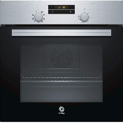Horno Balay 3HB2030X0 - A, 66L, Hidrolítica Control Comfort, 7 Funciones, Display Táctil, Ventilador, Inox, Negro 226821
