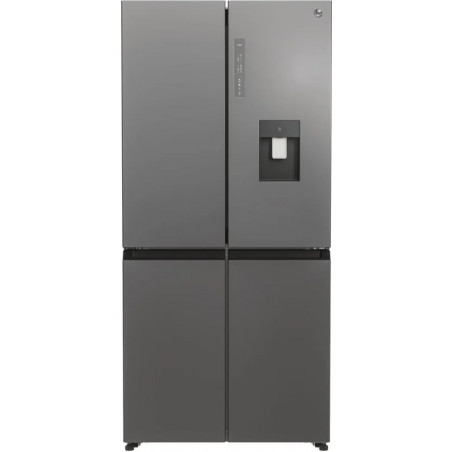 Frigorífico Americano Hoover HHCR3818EWPL - 182x83x65 cm, 4 Puertas, 463 L, No Frost, Display, Inox 267118