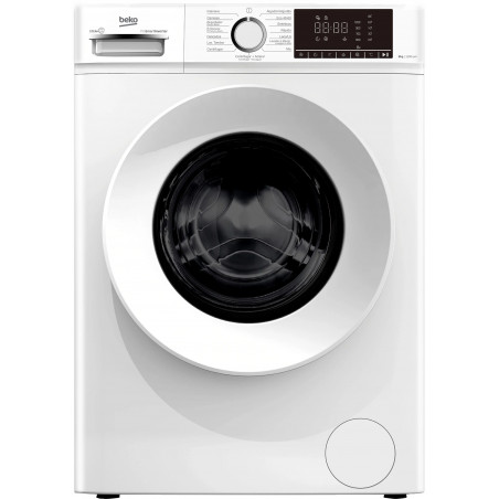 Lavadora Beko B1XW862WSPT - 8 kg, 1200 rpm, Clase A, Blanco 288192