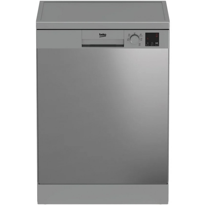 Lavavajillas Beko DVN05320X - Clase E, 60cm, 13 Servicios, 5 Programas, Media Carga, Inox 241351