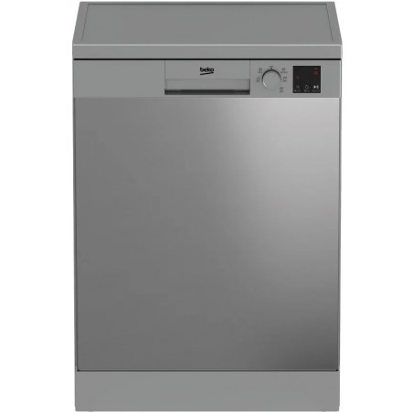 Lavavajillas Beko DVN05320X - Clase E, 60cm, 13 Servicios, 5 Programas, Media Carga, Inox 241351