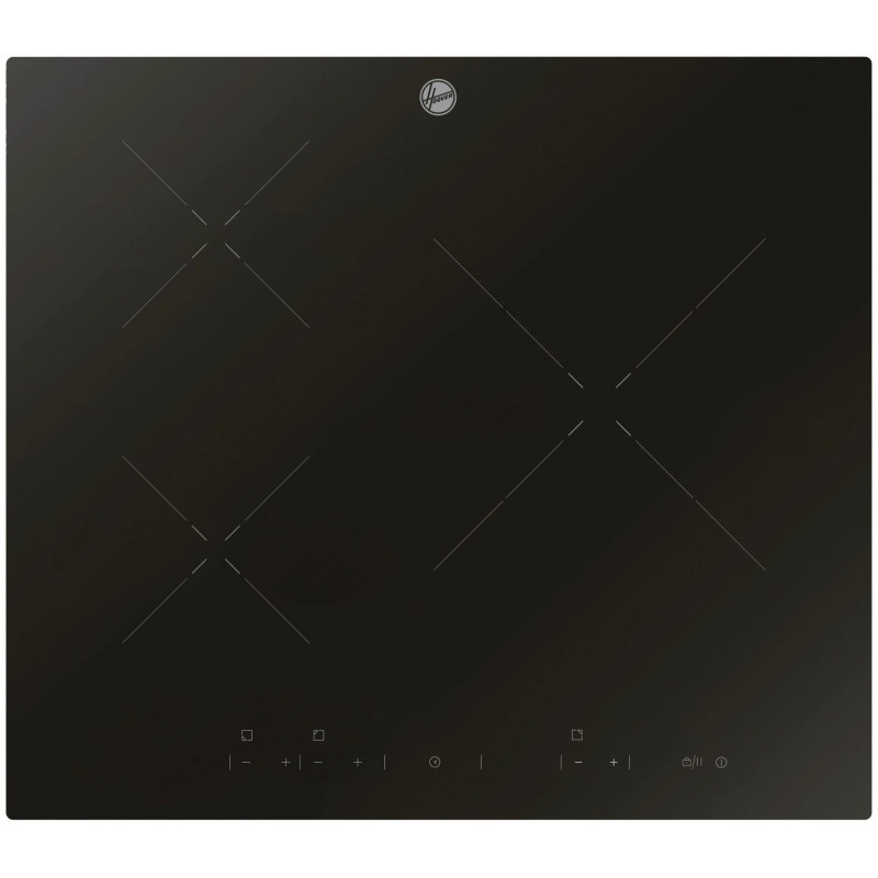 Placa Inducción Hoover HID633C - 3 Zonas, 32 cm, 7100 W, Temporizador, Táctil 266918