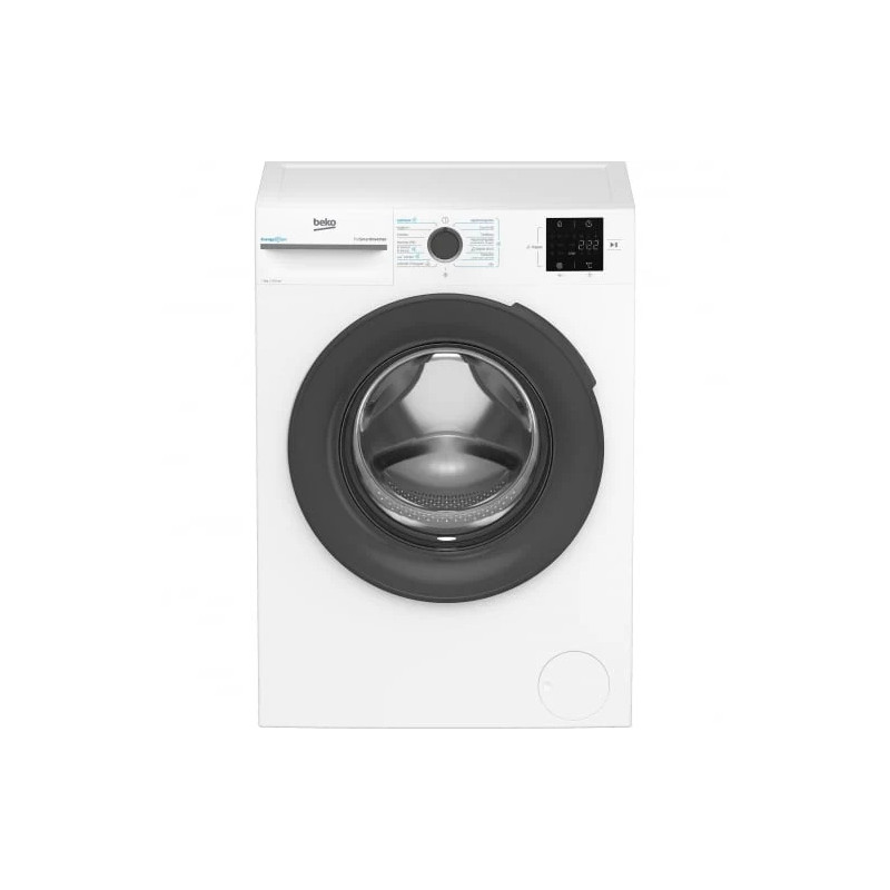 Lavadora Beko VBM3WFT310413WA - 10 kg, 1400 rpm, Clase A en el 85% de los programas, Display, Blanco 280336