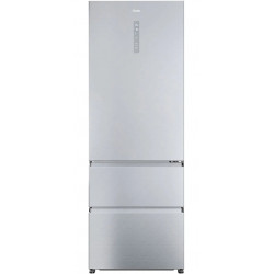 Frigorífico Combi Haier HTR5720ENMG - Clase E, 200x70cm, 483L, NoFrost, Humidity Zone, Inox 260921