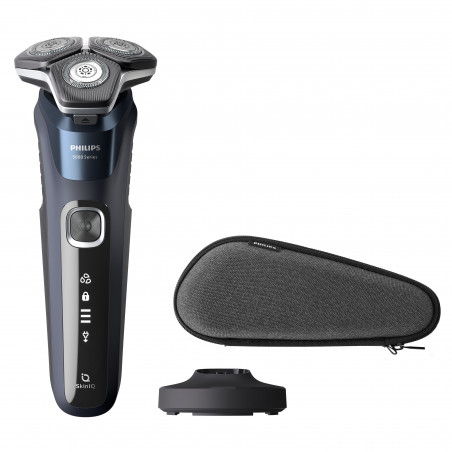 Afeitadora Philips S5885/35 Wet & Dry - Cargador USB, Con Funda y Base 265587