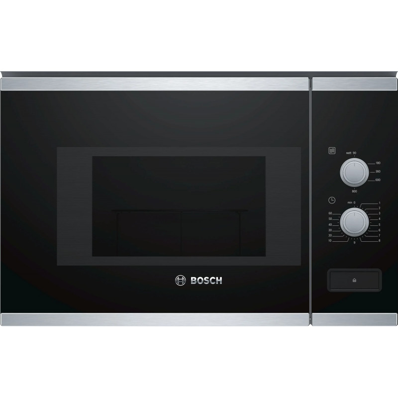 Microondas integrable Bosch BFL520MS0 - 800W, 20 Litros, 227066 5 Potencias, Negro