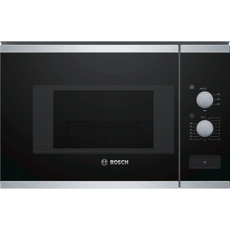 Microondas integrable Bosch BFL520MS0 - 800W, 20 Litros, 227066 5 Potencias, Negro
