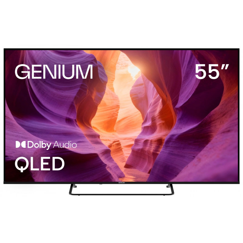 TV LED Genium 55" GTV55QLED - QLED, 4K UHD, WebOs, Smart TV, HDR 10, Dolby Digital +, ThinQ/AirPlay 285810