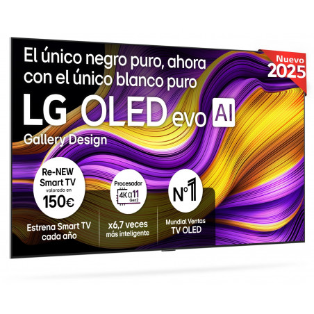 TV LED LG 83" OLED Evo 83G54LW - 4K Ultra HD, Alfa11, WebOS 25, 165 Hz, 60 W RMS, HDR10 283112
