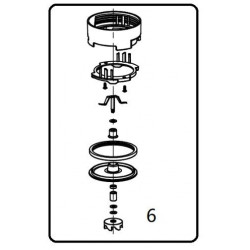 UFESA SIN VASO, SOLO CUCHILLAS+TAPA BS2500 Nutriboom