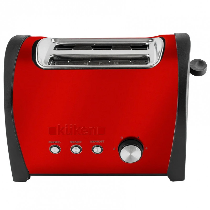 KUKEN TOSTADOR 33963 1000W 2R CORTA VINTAGE ROJO, VERDE 266980