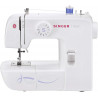 Maquina de coser Singer 1306 - 6 puntadas, eléctrico, sector largo de puntada, blanco y morado 265239