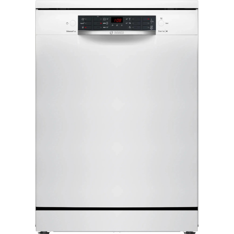 Bosch Lavavajillas SMS46KW02E - 13 Servicios, 3ª Bandeja, Display, Blanco 278782