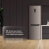 Frigorífico Combi Artica AEFC188601EDXH - 185 x 60 cm, 323L, No Frost, Clase E, Inox 282573