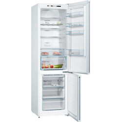 Frigorífico Combi Bosch KGN39VWEB - Clase E, 203x60cm, 279+89 L, Total NoFrost, MultiAirFlow, Blanco 287703