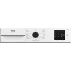 BEKO Secadora Bomba de Calor BM3T38230WB - 8 kg, 15 Programas, Clase D, Blanco