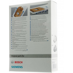 BOSCH SIEMENS Bolsas aspirador 00468265 Tipo K  con filtro  micro-higiénico  00468265
