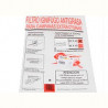 BOSCH BALAY SIEMENS Filtro de papel antigrasa para campanas de 60 cms  00460159